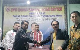 DPD Horas Bangso Batak Prov Banten Usulkan Wasri Mihon Manalu Maju Sebagai Kandidat Calon Walikota Tangerang