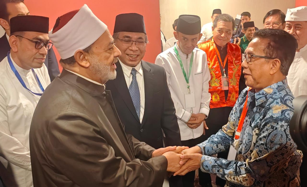 Sambutan Ketum PGI Pada Resepsi Interfaith PBNU bersama Imam Besar Al-Azhar Mesir