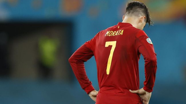 Usai Euro 2024, Morata Mungkin Pensiun Bela Spanyol