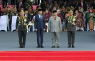 Di Monas Presiden Jokowi Hadiri Peringatan HUT Bhayangkara ke-78