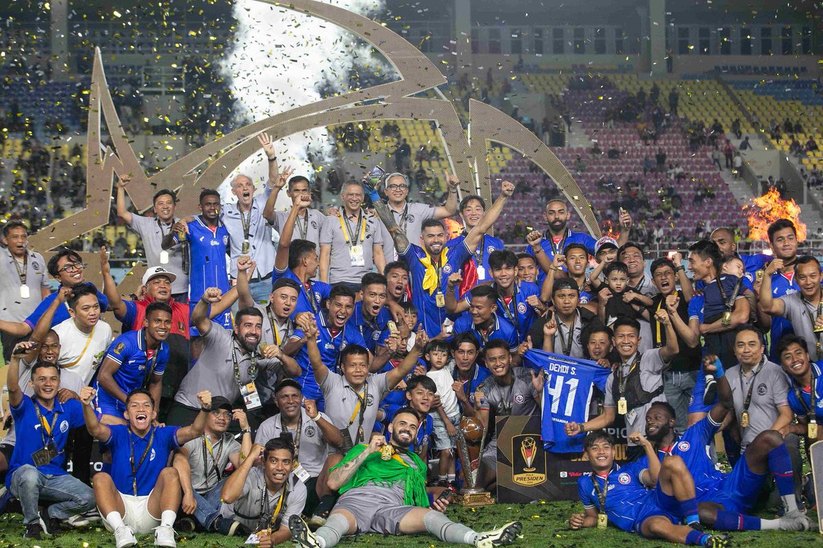 Arema Juara Piala Presiden 2024