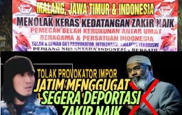 Penolakan Zakir Naik Terus Meluas, PNIB : Batalkan Kegiatanya Atau Indonesia Makin Marak Intoleransi Radikalisme Terorisme
