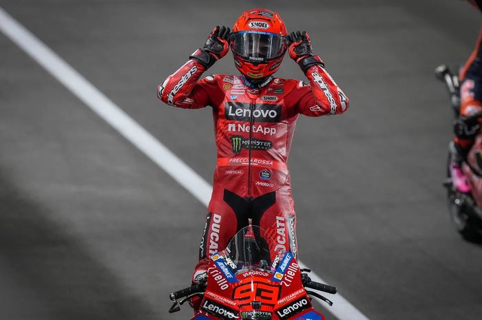 MotoGP Jerman 2025: Marc Marquez Selebrasi Aura Farming