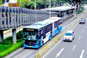 Ada Demo Buruh : TransJ Dialihkan Masuk ke Tol Dalkot