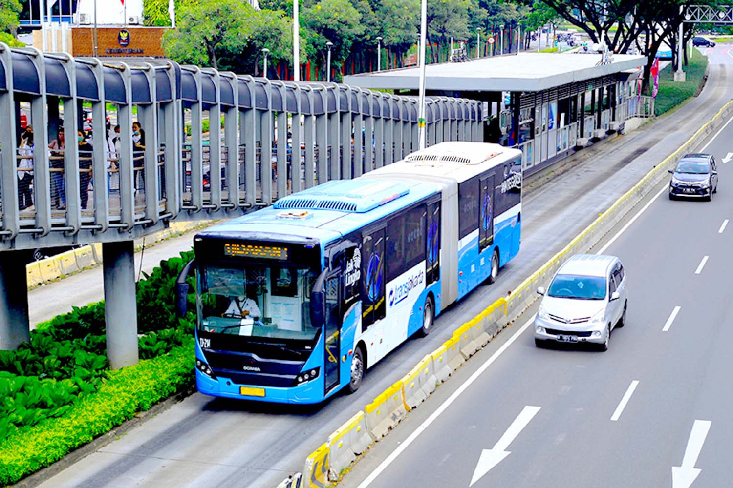 Ada Demo Buruh : TransJ Dialihkan Masuk ke Tol Dalkot
