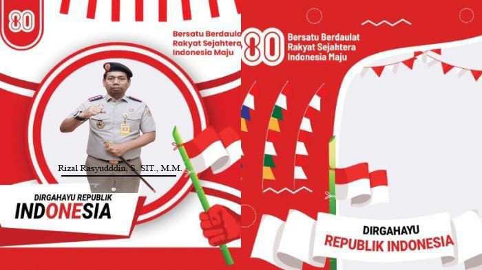 Segenap Karyawan Staf dan Pimpinan Kantor Pertanahan Kota Administrasi Jakarta Timur Mengucapkan Dirgahayu RI ke 80 Tahun