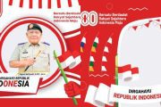 Segenap Karyawan Staf dan Pimpinan Kantor Pertanahan Kota Administrasi Jakarta Barat Mengucapkan Dirgahayu RI ke 80 Tahun