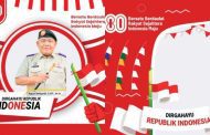 Segenap Karyawan Staf dan Pimpinan Kantor Pertanahan Kota Administrasi Jakarta Barat Mengucapkan Dirgahayu RI ke 80 Tahun