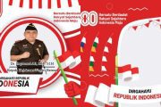 Segenap Karyawan Staf dan Pimpinan Kepala Kejaksaan Negeri Batang Mengucapkan Dirgahayu RI ke 80 Tahun