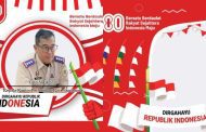 Segenap Karyawan Staf dan Pimpinan Kantor Pertanahan Kota Samarinda Mengucapkan Dirgahayu RI ke 80 Tahun