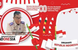 Segenap Karyawan Staf dan Pimpinan Kantor Pertanahan Kota Samarinda Mengucapkan Dirgahayu RI ke 80 Tahun