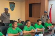 Tampang 7 Anggota Brimob Pelindas Driver Ojol